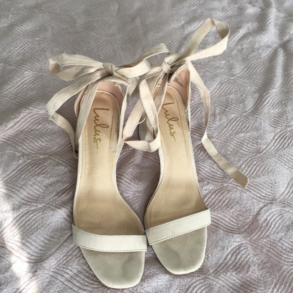 Cute “ballerina” heels